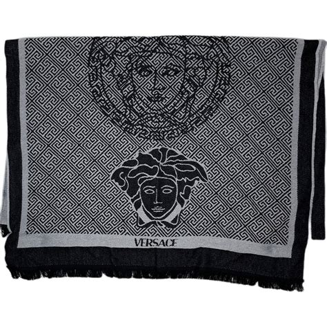 versace medusa scarf